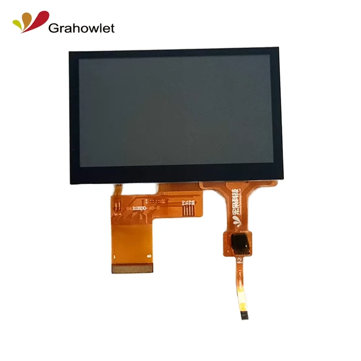 4.3 tommer berøringsskærm panel TFT LCD